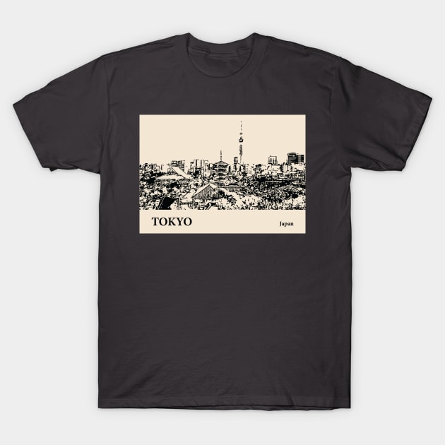 Tokyo - Japan T-Shirt by Lakeric